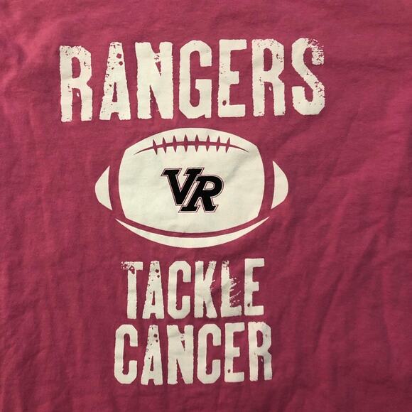 Pink Rangers Tackle Cancer Graphic Tee - Picture 2 of 4